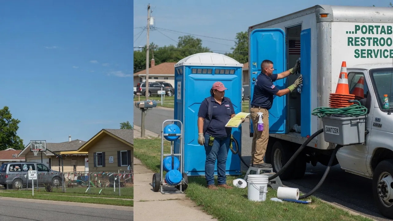 Porta Potty Rental in Hardesty, OK near me